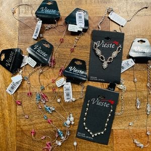 Bundle 16 Vieste Austrian Crystal Necklaces